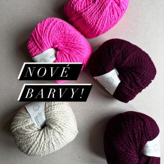 Do vlny Alpachino Merino jsem právě přidala nové odstíny: Bubblegum Pink, v níž budete vidět i v největší podzimní mlze,...